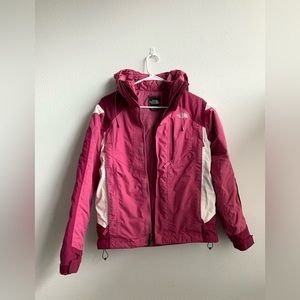 The North Face women’s pink jacket